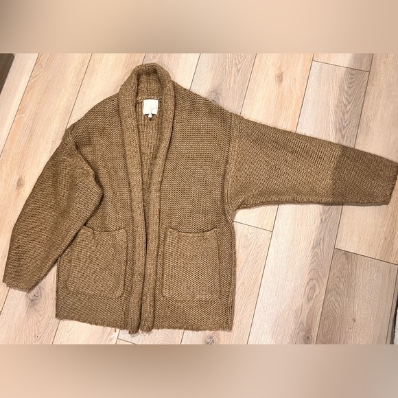 JOIE Chunky Knit Oversized Cardigan - Picture 6 of 9